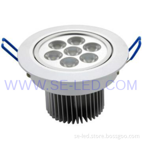 Commercial Recessed Energy Saving 7W ceiling light